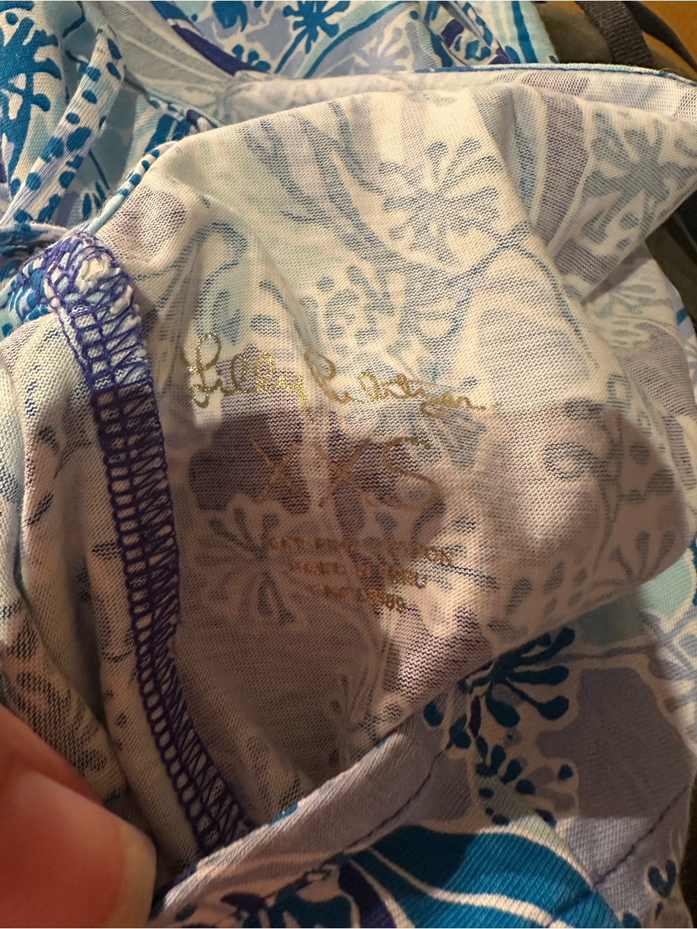 Lilly Pulitzer Kristen Dress in Royal Purple Koalafications - Picture 6 of 6